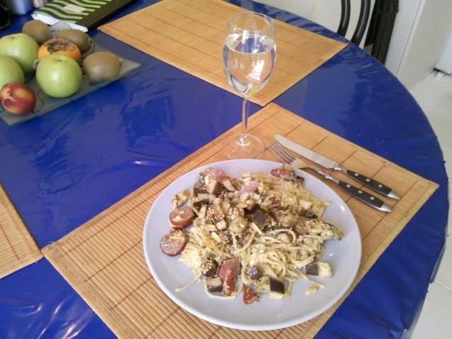 Rezept: Nudeln: Transkultureller Nudelauflauf Bild Nr. 8 Nudeln: Transkultureller Nudelauflauf - Rezept - Bild Nr. 8