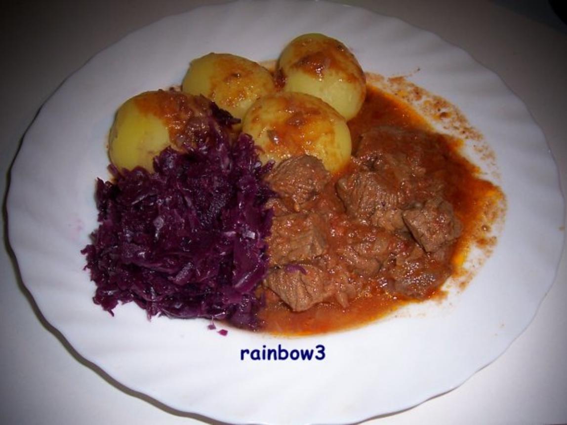 Kochen: Französisches Gulasch ... bei Niedrigtemperatur gegart - Rezept ...