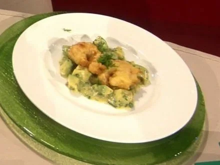 Garnelen-Tempura mit Kräutermayonnaise (Nina Bott) - Rezept