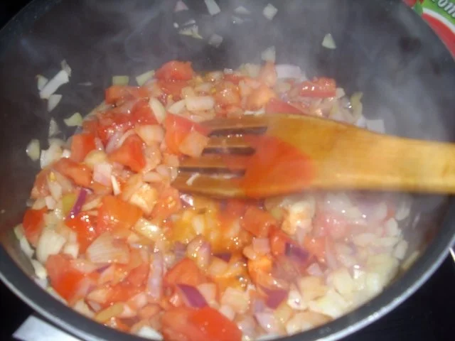 Rezept: Auberginen und Zucchini gefüllt Bild Nr. 3 Auberginen und Zucchini gefüllt - Rezept - Bild Nr. 3