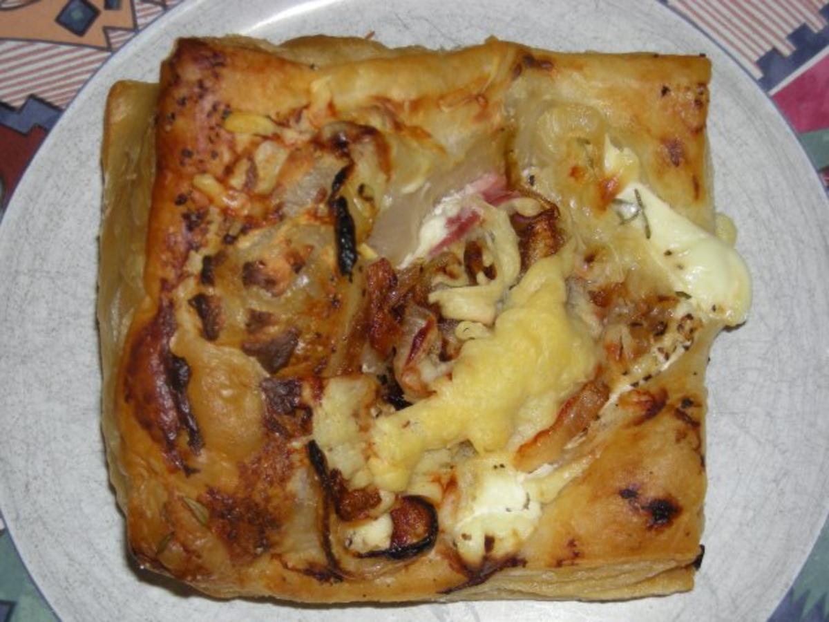 Blätterteig herzhaft - Rezept