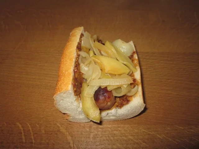 Grobe Cidre - Bratwurst - Rezept