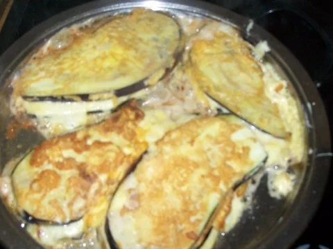 Rezept: Irenes Aubergine -Sandwich mit und ohne Belage Bild Nr. 2 Irenes Aubergine -Sandwich mit und ohne Belage - Rezept - Bild Nr. 2