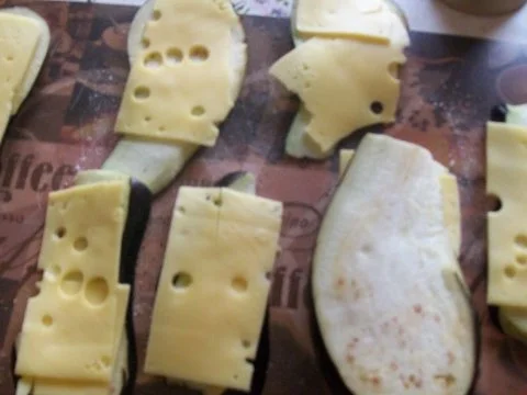 Rezept: Irenes Aubergine -Sandwich mit und ohne Belage Bild Nr. 4 Irenes Aubergine -Sandwich mit und ohne Belage - Rezept - Bild Nr. 4