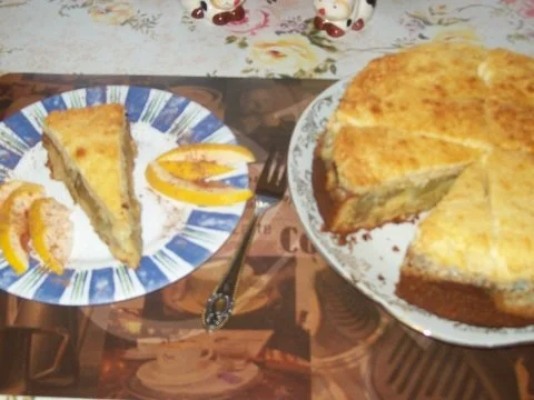 Rezept: Irenes Rhabarberkuchen mit Eierlikör und Baiser Bild Nr. 2 Irenes Rhabarberkuchen mit Eierlikör und Baiser - Rezept - Bild Nr. 2