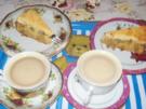 Irenes Rhabarberkuchen mit Eierlikör und Baiser - Rezept