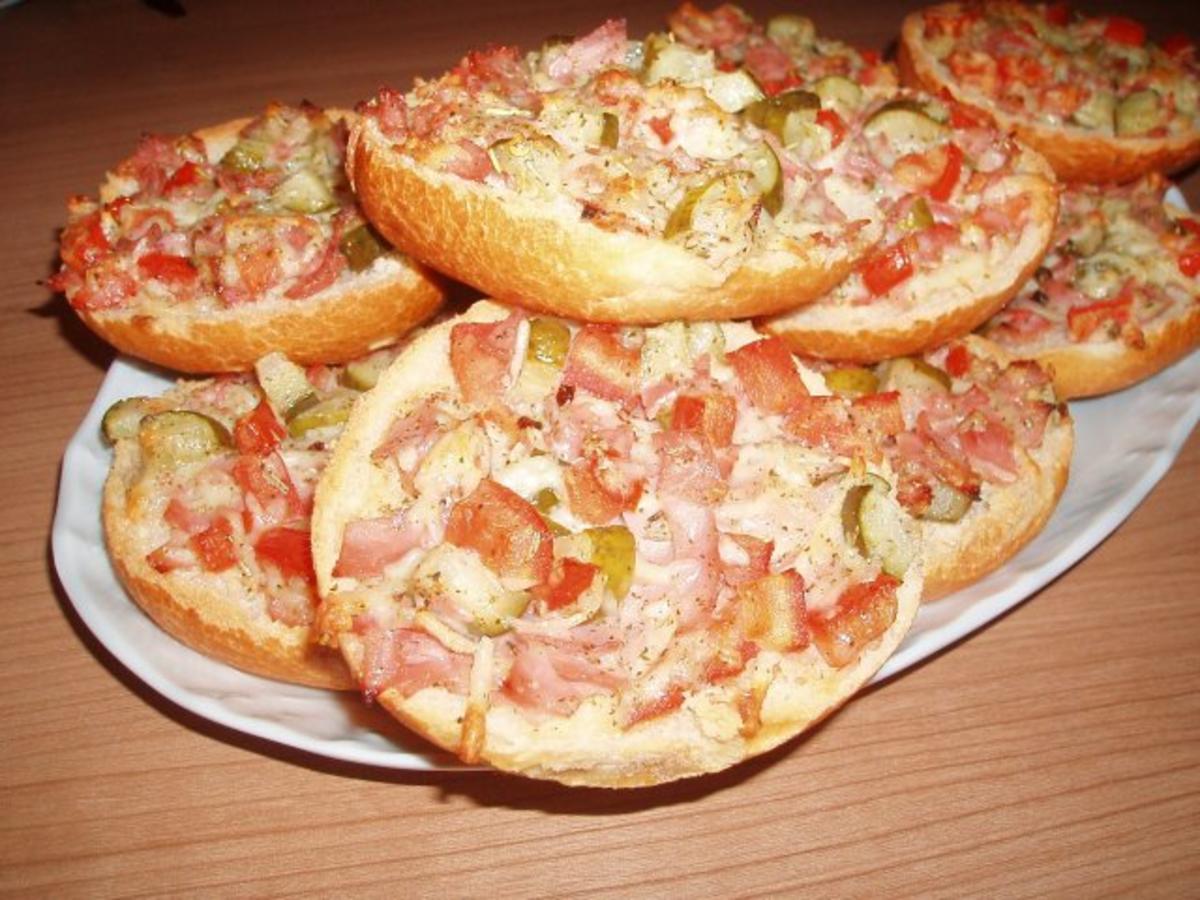 Pizza-Semmeln - Rezept - Bild Nr. 2