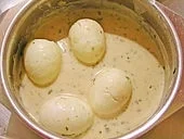 Rezept: Senfeier mit buntem Gemüse Senfeier mit buntem Gemüse - Rezept