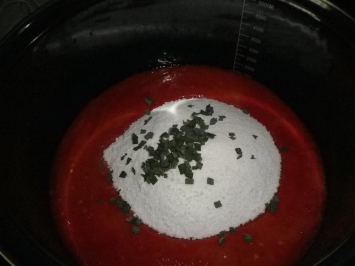 Minze - Tomaten - Marmelade - Rezept - Bild Nr. 2
