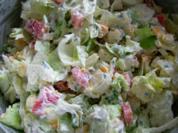 bunter Salat trifft Käse und Ei - Rezept