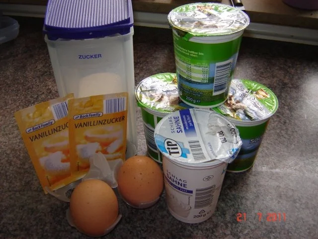 Kuchen & Torten : Rahmkuchen - Rezept - Bild Nr. 3