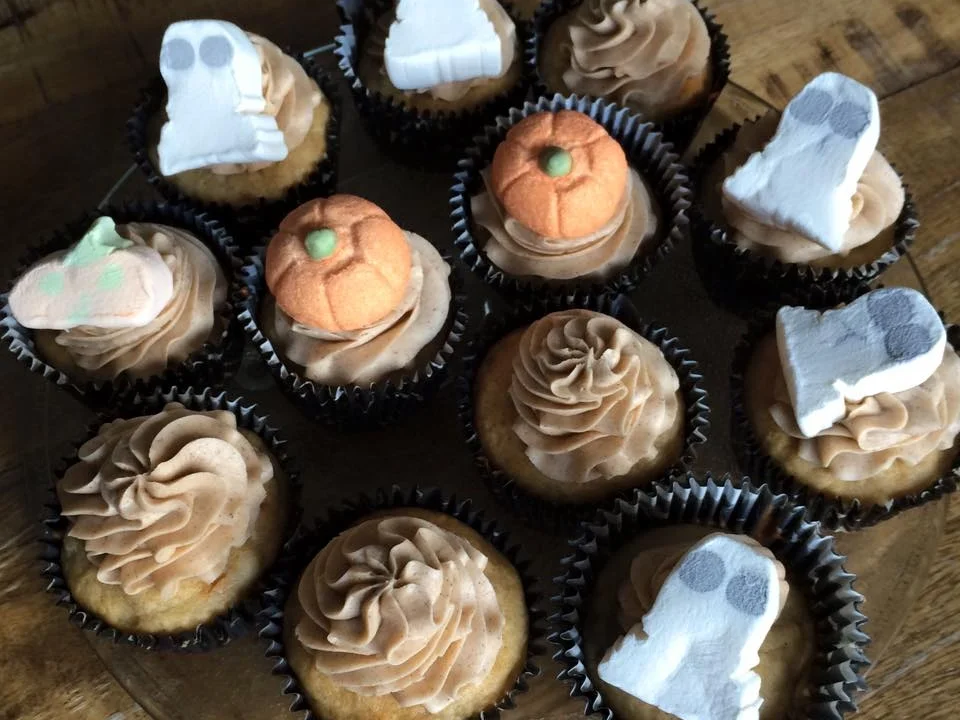 Rezept: Bananen Cupcakes mit Honig-Frosting Bild Nr. 2170 Bananen Cupcakes mit Honig-Frosting - Rezept - Bild Nr. 2170