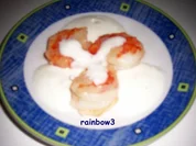 Zwischensnack: Knoblauch-Garnelen mit Joghurt-Dip - Rezept