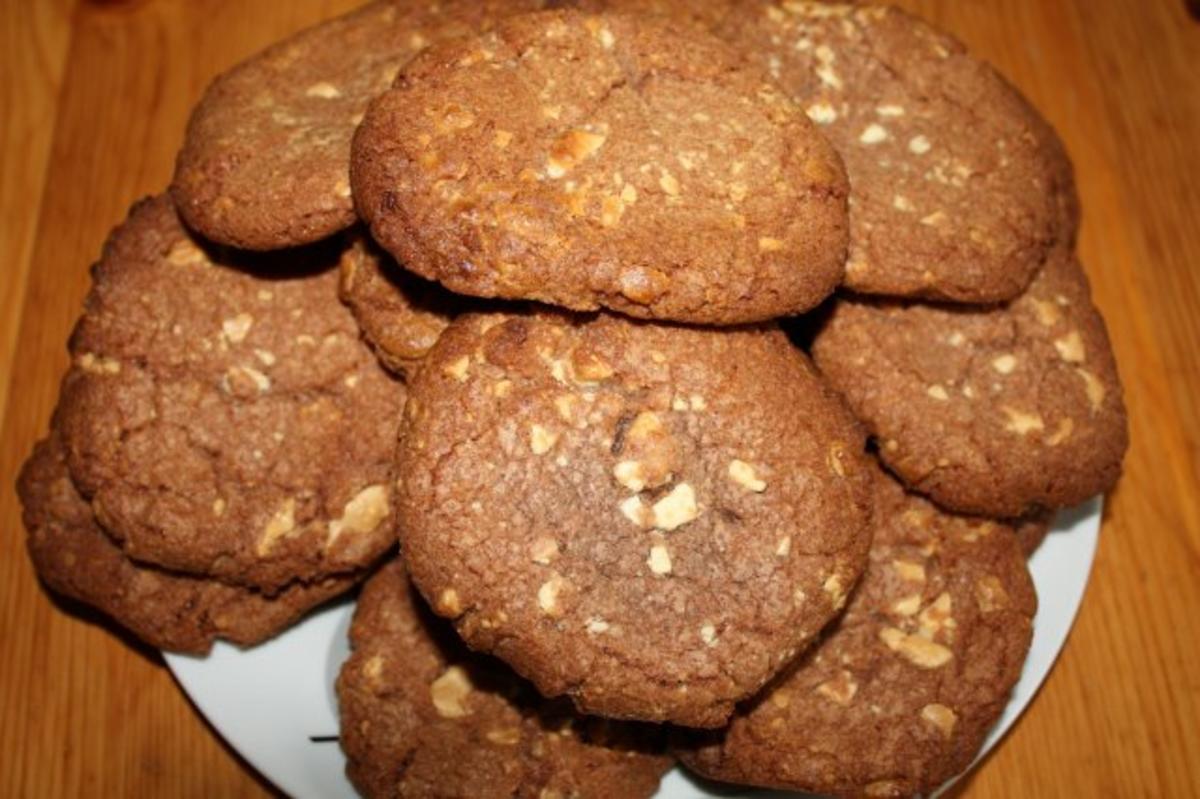 White Chocolate Chip Cookies - Rezept