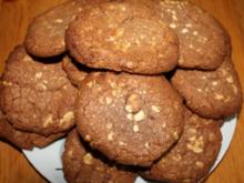 White Chocolate Chip Cookies - Rezept