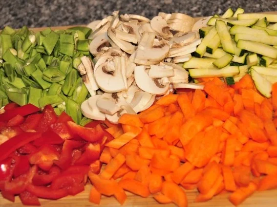 Rezept: Rösti mit überbackenem Gemüse Bild Nr. 3 Rösti mit überbackenem Gemüse - Rezept - Bild Nr. 3