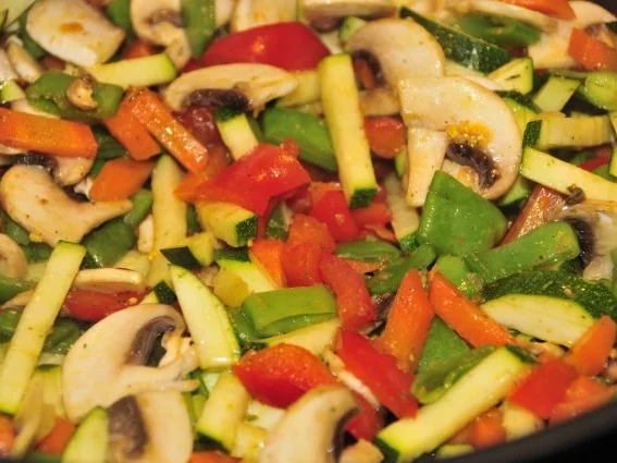 Rezept: Rösti mit überbackenem Gemüse Bild Nr. 4 Rösti mit überbackenem Gemüse - Rezept - Bild Nr. 4