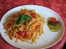 Rezept: Scharfer Spaghetti Salat... Scharfer Spaghetti Salat... - Rezept