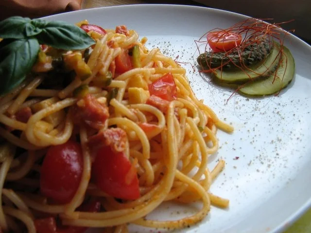 Scharfer Spaghetti Salat... - Rezept - Bild Nr. 2