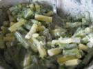 Grün-Gelber Bohnensalat mit Ziegenjoghurt-Zitrone-Dressing - Rezept