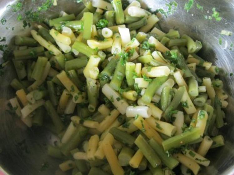 Grün-Gelber Bohnensalat mit Ziegenjoghurt-Zitrone-Dressing - einfach ...