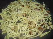 Resteverwertung - Nudelpfanne - Rezept