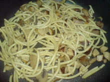 Resteverwertung - Nudelpfanne - Rezept