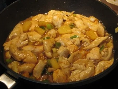 Rezept: Schweinefilet mit Ananas Schweinefilet mit Ananas - Rezept