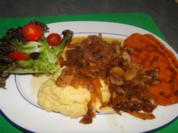 Zwiebelgemüse mit Pilzen           FOTOS - Rezept