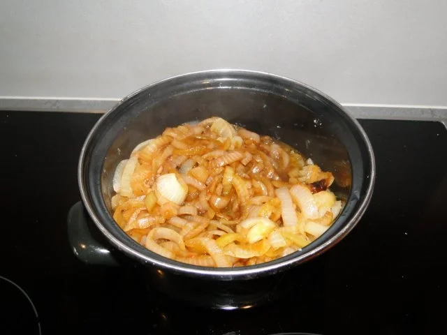 Zwiebelgemüse mit Pilzen           FOTOS - Rezept - Bild Nr. 2