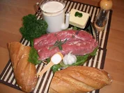 Schweinefilet in Lavendel-Petersilie-Knoblauch-Sahne Soße. - Rezept