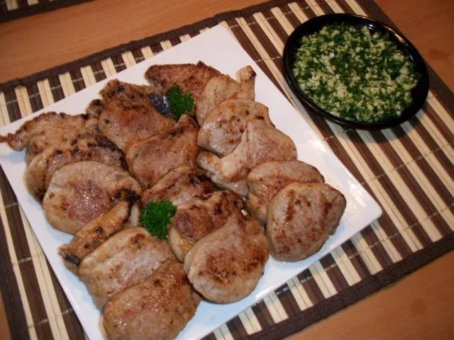 Schweinefilet in Lavendel-Petersilie-Knoblauch-Sahne Soße. - Rezept - Bild Nr. 2