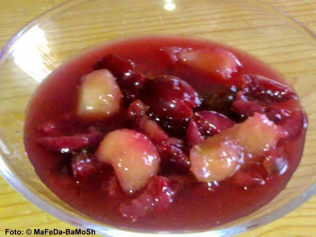 Rezept: Kirsch-Melonen-Kompott Kirsch-Melonen-Kompott - Rezept