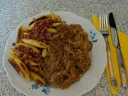 "Bubaspitzle" mit Sauerkraut - Rezept
