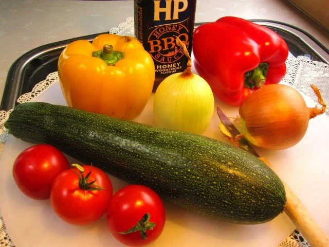 Rezept: Sommergemüse mit Thüringer Bratwurst ... Bild Nr. 2 Sommergemüse mit Thüringer Bratwurst ... - Rezept - Bild Nr. 2