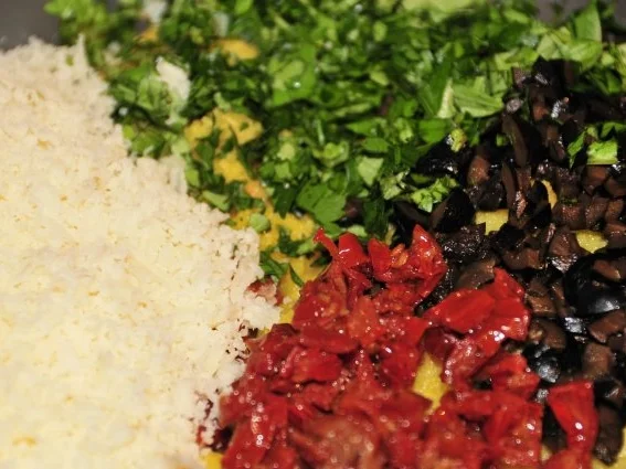 Rezept: gebratene Polenta Ecken Bild Nr. 2 gebratene Polenta Ecken - Rezept - Bild Nr. 2