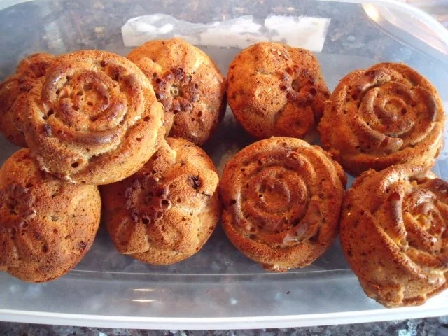 Bananen-Walnuss-Muffins - Rezept