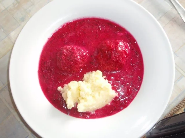 Rote Beete Süppchen mit Einlage - Rezept - Bild Nr. 7