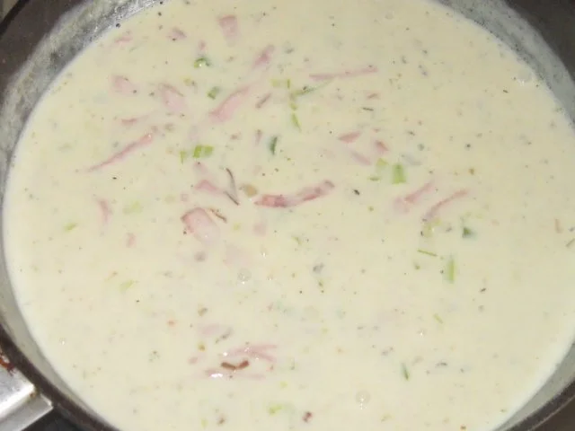 Schinken-Sahnesosse - Rezept - Bild Nr. 5