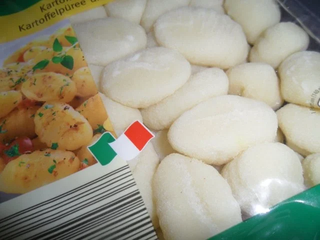 Gnocchi in Schinken-Sahnesauce mit gebratenen Zucchini - Rezept - Bild Nr. 6