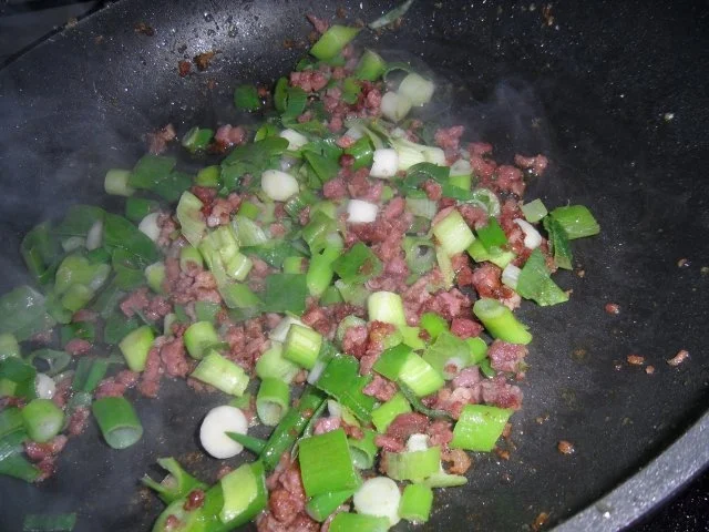 Gnocchi in Schinken-Sahnesauce mit gebratenen Zucchini - Rezept - Bild Nr. 11