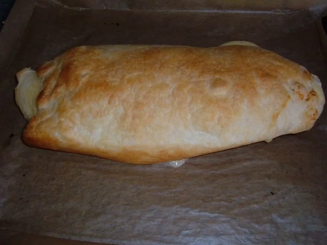 Kuchen : Blätterteig Rolle mit Apfel und Pudding - Rezept - Bild Nr. 9