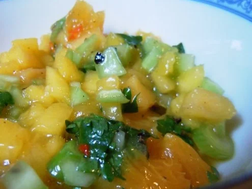 Rezept: Mango-Orangen-Salsa Mango-Orangen-Salsa - Rezept