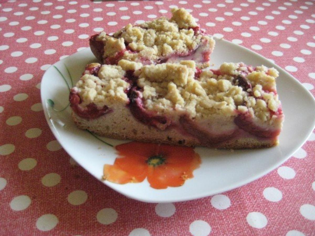 Quetschekuche vom Blech mit Streusel - Rezept - kochbar.de