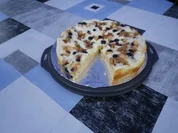 Pudding - Obst - Kuchen - Rezept