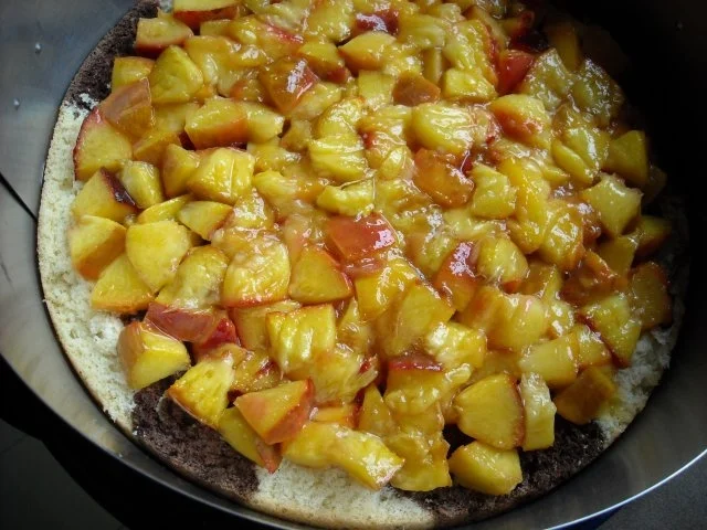Schoko-Nektarinen-Torte - Rezept - Bild Nr. 7