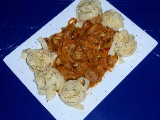 Filet-Gemüse-Pfanne mit Tagliatelle - Rezept - Bild Nr. 15