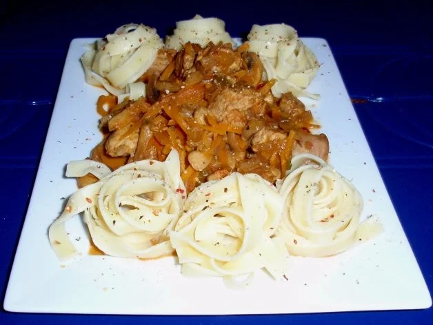 Filet-Gemüse-Pfanne mit Tagliatelle - Rezept - Bild Nr. 16