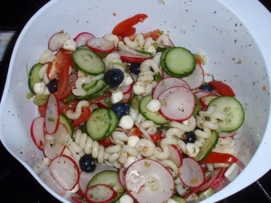 Rezept: Nudelsalat a la Linda Bild Nr. 10 Nudelsalat a la Linda - Rezept - Bild Nr. 10