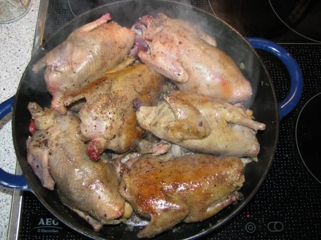 Geflügel: Gefüllte Täubchen - Rezept - Bild Nr. 3